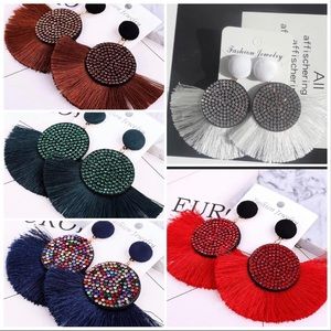 5 X 1 Tassel earrings